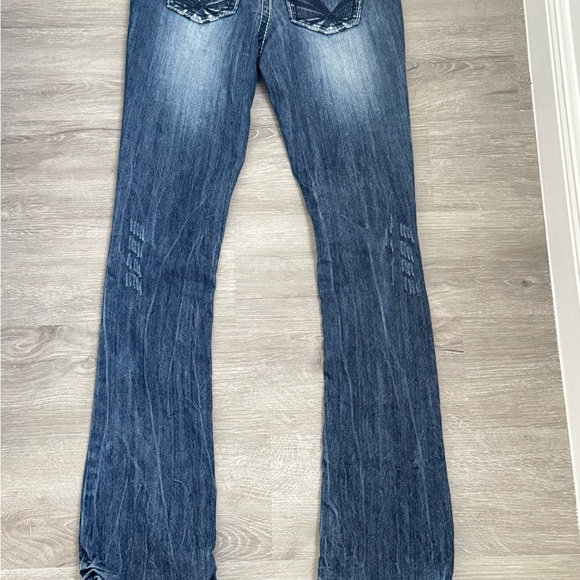 Almost Famous Blue Boot Cut Jeans - Picture 2 of 4
